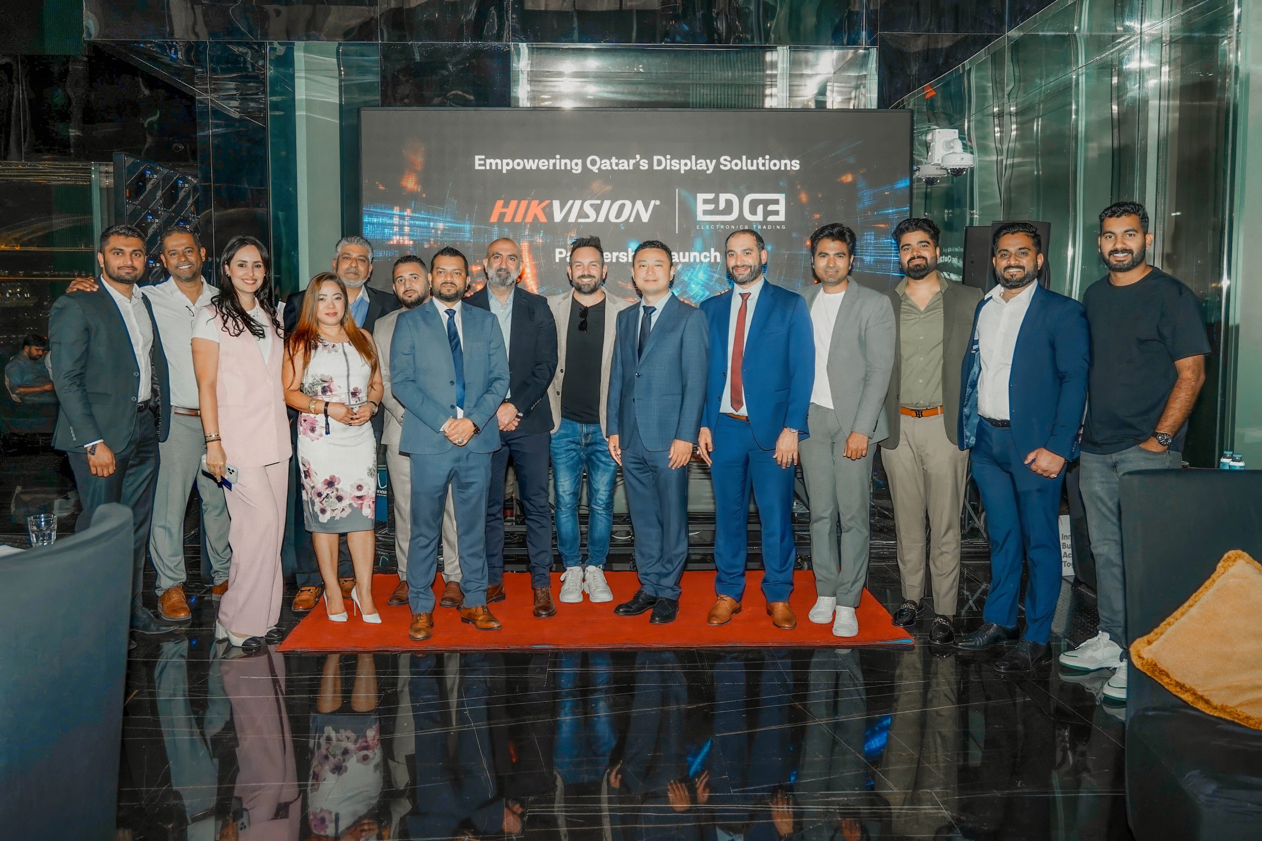 EDGE and Hikvision Unite to Elevate Qatar’s Display Technology Landscape