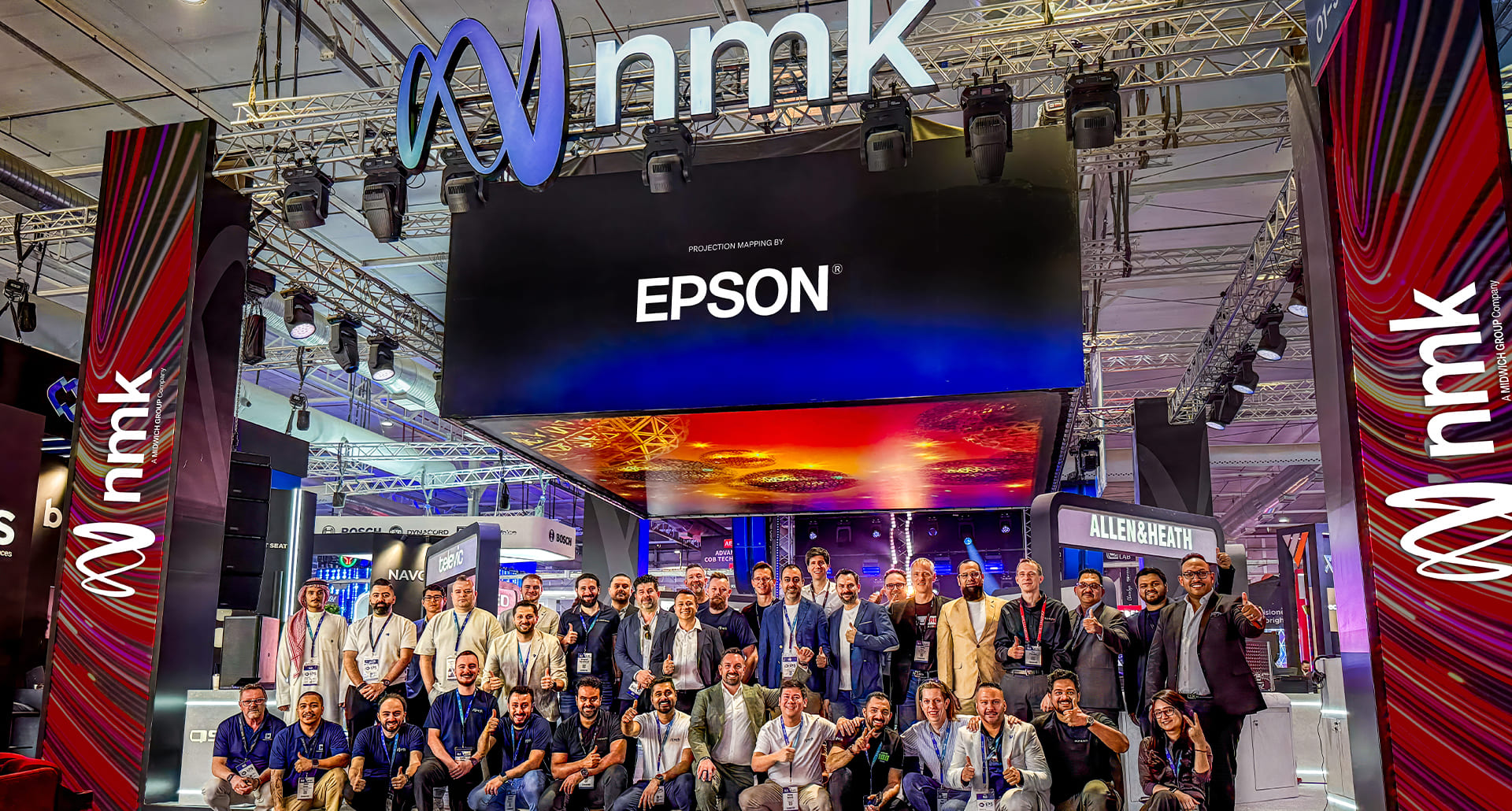 NMK Electronics Accelerates Saudi Arabia Expansion with Complete Pro AV Solutions Showcase at SLS Expo 2025